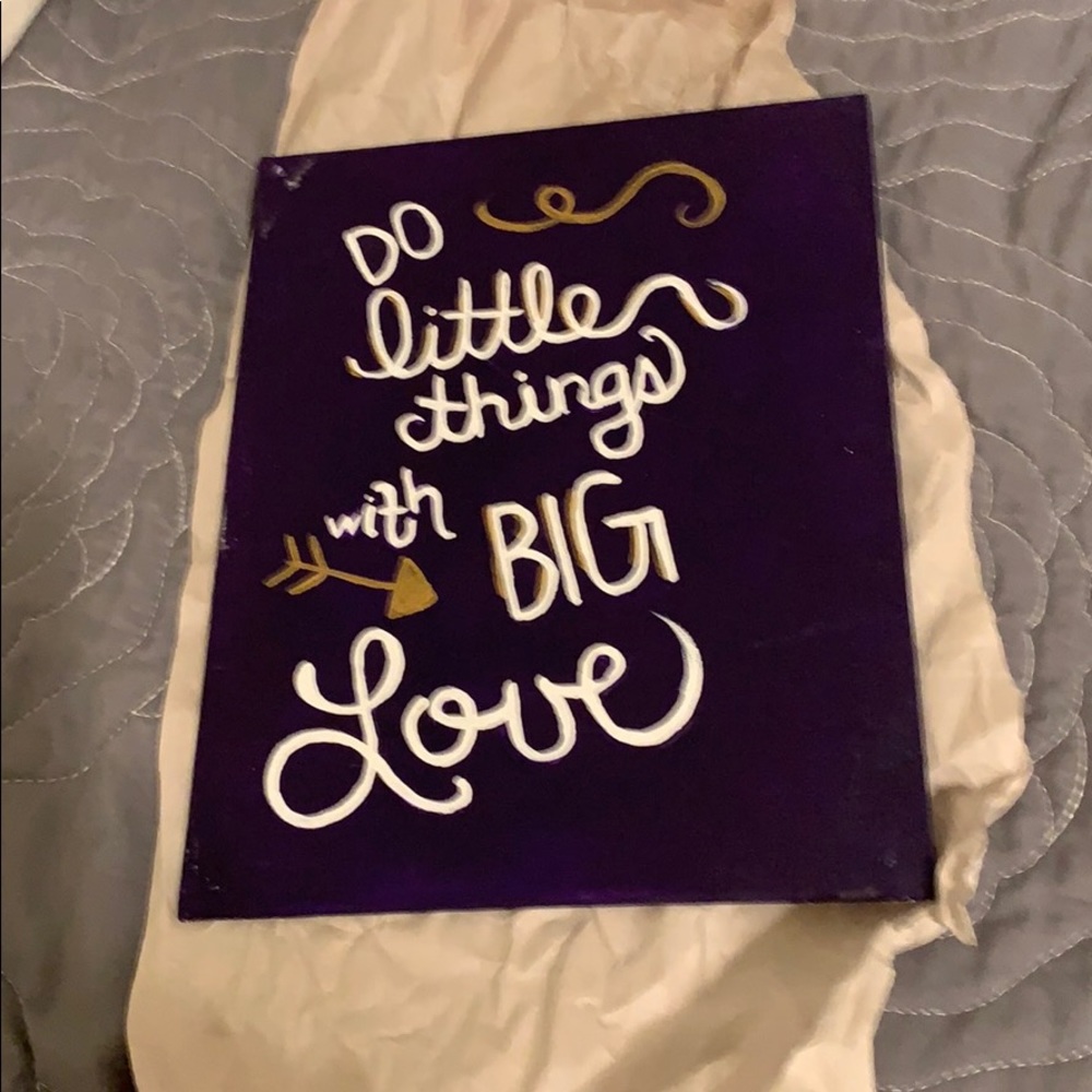 7 by 9 canvas painting